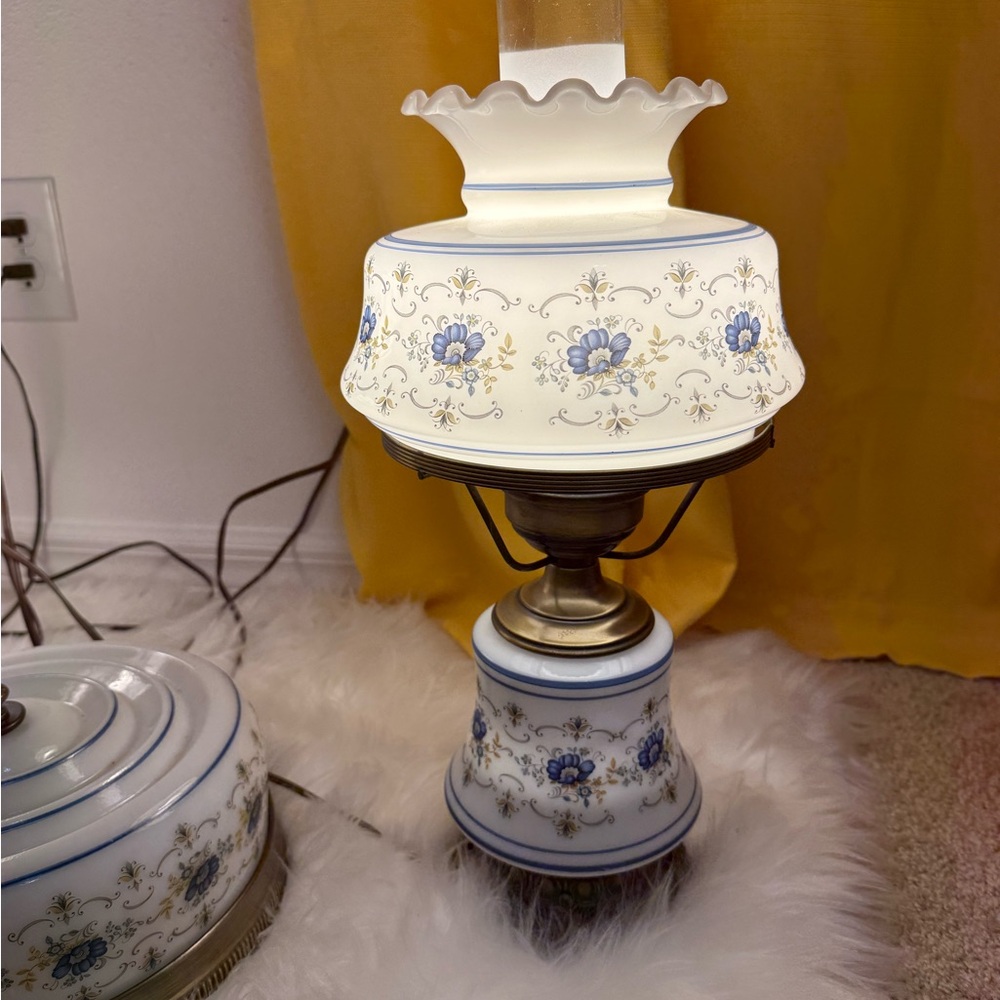 Vintage Floral ceiling light Only one piece - Picture 2 of 7
